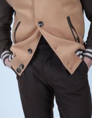 erkek kaşe süet kolej mont taba 3