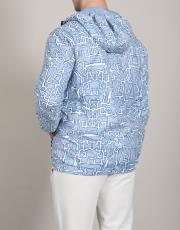 erkek yağmurluk mont mavi 2