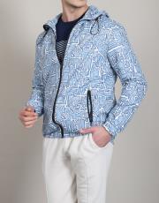 erkek yağmurluk mont mavi 3