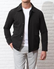 erkek mevsimlik ithal mont rahat kesim siyah 3