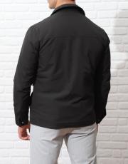 erkek mevsimlik ithal mont rahat kesim siyah 5