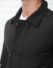 erkek mevsimlik ithal mont rahat kesim siyah 6