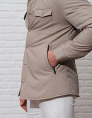 erkek spor rahat kesim mont bej 2