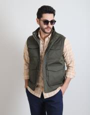 erkek safari yelek haki 3