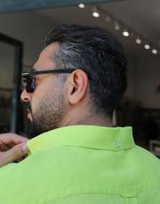 %100 keten gömlek neon 3