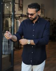 erkek tensel gömlek lacivert 3