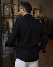 erkek tensel gömlek siyah 4