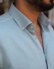 erkek tensel gömlek su yeşili 2