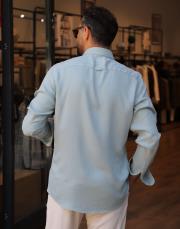 erkek tensel gömlek su yeşili 4