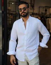 erkek tensel gömlek beyaz 3