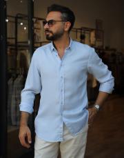 erkek tensel gömlek acık mavi 3