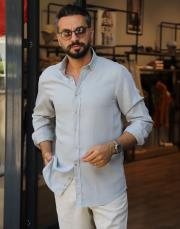 erkek tensel gömlek a.gri