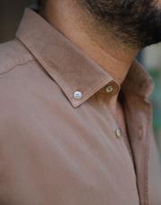 erkek tensel gömlek sütlü kahve 2