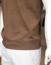 erkek %100 merserize pamuk tişört acı kahve 3