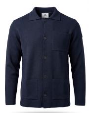 erkek torba cepli hırka lacivert