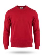 erkek bisiklet yaka kaşmir kazak kırmızı