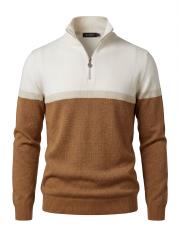 erkek yarım fermurlı kazak hardal