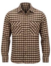 erkek cepli kışlık gömlek kahve