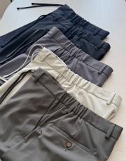 yeni sezon spandex jogger pantolon bej 3