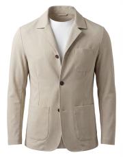 erkek mevsimlik kumaş torba cepli ceket taş