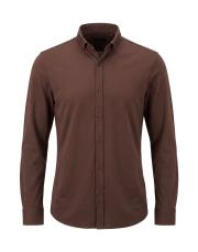 erkek spandex kumaş gömlek kahve