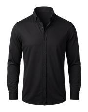 erkek spandex kumaş gömlek siyah