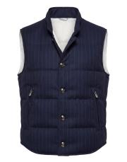 erkek vitale barberis kumaş yelek lacivert