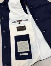 erkek vitale barberis kumaş yelek lacivert 2