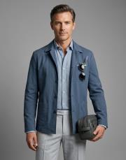 gofre torba cepli spor ceket petrol mavisi 3