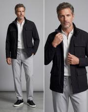 mevsimlik safari ceket siyah