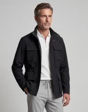 mevsimlik safari ceket siyah 2