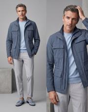 mevsimlik safari ceket b.mavisi